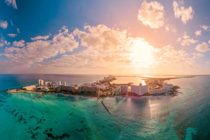 zona hotelera en Cancún