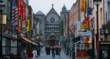 zonas y hoteles en Dublín